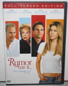 Rumor Has It DVD Jennifer Aniston Kevin Costner Shirly MaClaine Mark Ruffalo - Imagen 1 de 2