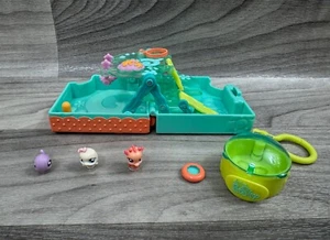 LITTLEST PET SHOP LPS TEENIEST TINIEST OCEAN AQUARIUM SET LOT RARE NEAR COMPLETE - Picture 1 of 7