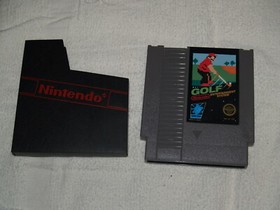 Nintendo NES Golf Entertainment System- game cartridge with Sleeve