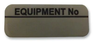LABEL EQUIPMENT NO 100 PACK - 7827642 - Picture 1 of 1