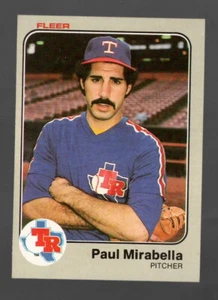 1983 Fleer #573 Paul Mirabella Near mint or better - Picture 1 of 2