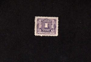 CANADÁ MH 1 CENTAVO VIOLETA PRIMER FRANQUEO DEBIDO EMISIÓN SCOTT # J1 EN MUY BUEN ESTADO - Imagen 1 de 1