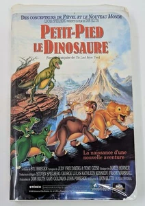 Petit-Pied le Dinosaure VHS (1988) - NTSC - French - VG (Tested) - Picture 1 of 4