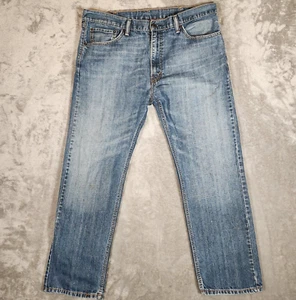 Levi's 505 Jeans Men's 38X29 (Tag 38X30) Blue Regular Fit medium wash Denim - Picture 1 of 16