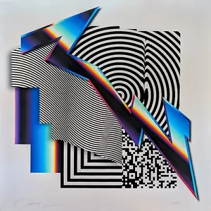 Felipe Pantone - W3 Dimensional 5, Signed AP Artist's Proof Print 4/13, 2016 - Picture 1 of 6