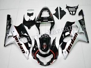 Kit de carenado por inyección de plástico ABS negro plateado 2000-2002 GSXR1000 JORDAN - Imagen 1 de 6