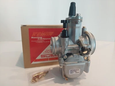 KX80 KX85 KX100 Keihin 28MM Carburetor PWK Carb With Power Jet Mod Spare Jets - Image 1 of 2