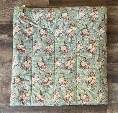 Ralph Lauren Charlotte Edredón Salvia Floral Ropa de Cama Completa/Queen Cottagecore De Colección Foto 1 de 4