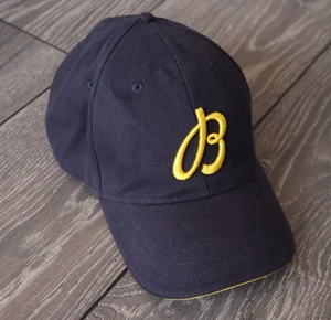 ORIGINAL BREITLING WATCH BLUE with GOLD LOGO HAT/CAP 100% COTTON ONE SIZE - Picture 1 of 8