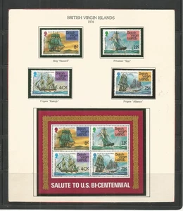 BRITISH VIRGIN ISLANDS - American Bicentennial #309 - #312 a - Bild 1 von 1