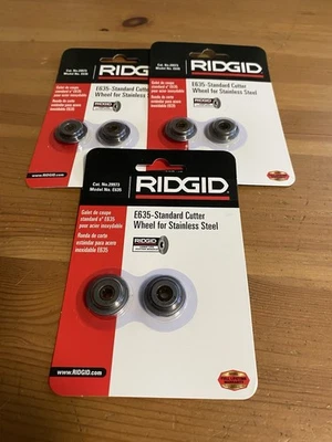 RIDGID 29973 Model E635 Stainless Tubing Cutter Replacement Wheel (3 Packs Of 2) - Image 1 of 2