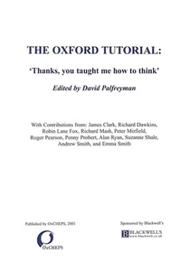 The Oxford Tutorial: "Thanks, you Taught me How to Think" by David Palfreyman - Imagen 1 de 1