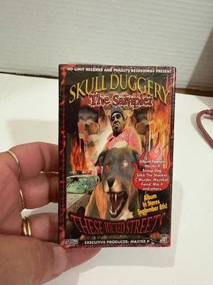 SKULL DUGGERY THESE WICKED STREETS CASSETTE TAPE SAMPLER NEW SEALED RARE RAP - Image 1 of 4