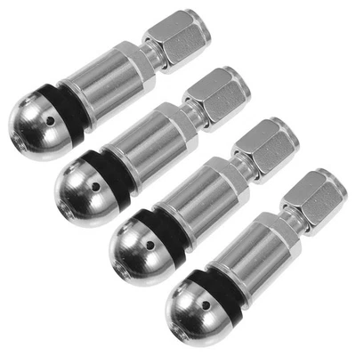 4 Pcs Car Tubeless Tire Stem Bolt-in Wheel Tire Aluminum Alloy Stem Wheel Stem - Image 1 of 4