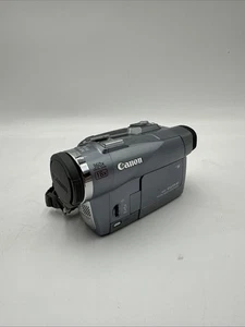 Videocámara Canon Elura 80 Mini DV zoom está atascada solo piezas/reparación - Imagen 1 de 5