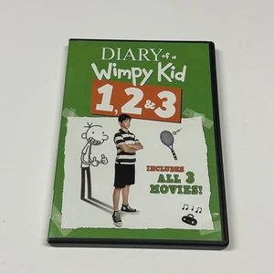 Diary Of A Wimpy Kid 1 2 & 3 Movies DVD Triple Feature Rodrick Rules Dog Days - Picture 1 of 5