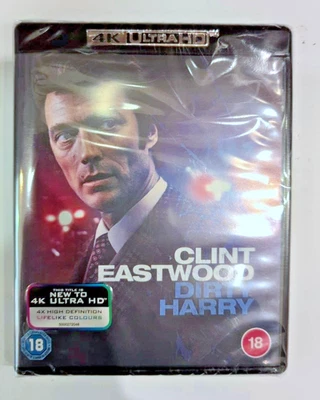 4K UHD BLU-RAY  CLINT EASTWOOD DIRTY HARRY     BRAND NEW SEALED UK STOCK - Image 1 of 2