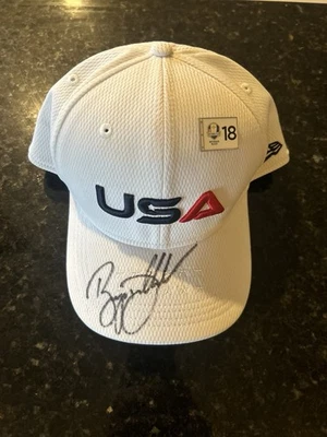 Bryson DeChambeau Signed Autographed 2025 Ryder Cup Golf Hat PSA COA - Image 1 of 4