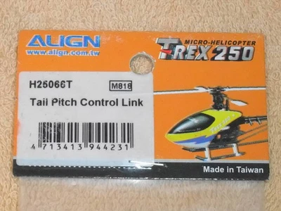 Align H25066T T-Rex 250 Tail Pitch Control Link New Unopened Japan FFG - Image 1 of 2