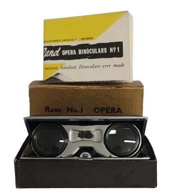 Vintage S.D. Rand Ltd. Rand No. 1 Opera Binoculars – Model No. 110 – Empire Made - Image 1 of 4
