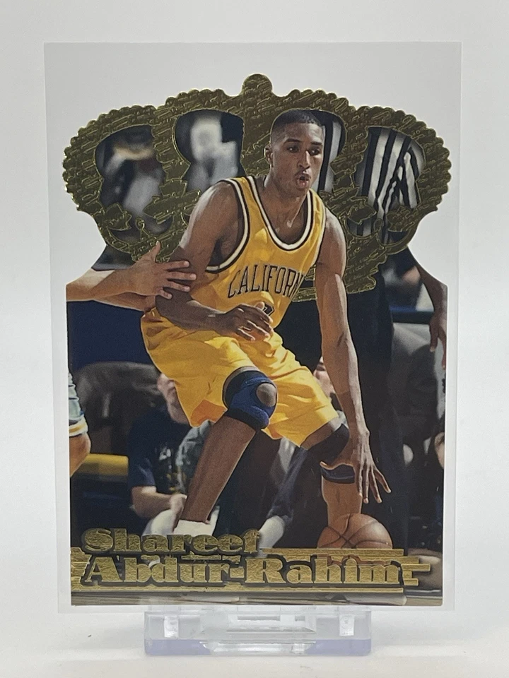 Tarjeta de colección Pacific 1996 #GC-1 Shareef Abdur-Rahim Cal lámina de oro troquelada Foto 1 de 2