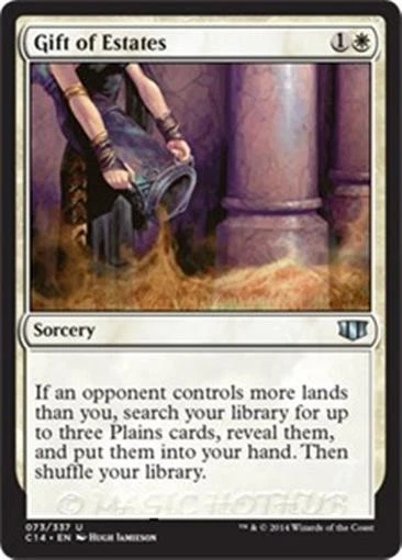 MTG - GIFT OF ESTATES - Commander 2014 (U) - Image 1 of 1