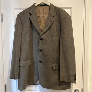 Traje Chaqueta Blazer Marks & Spencer Collezione Lana Cachemira Beige 46R - Imagen 1 de 5