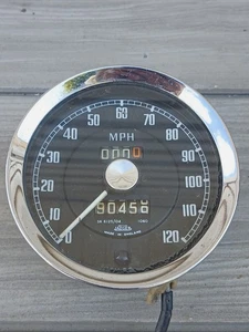 MGB JAEGER SPEEDOMETER type SN6125/04 Made In England - Foto 1 di 7
