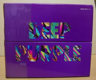 Deep Purple Box 4CD Set 1991 Japan w/Coasters Sealed Discs Only Opened Box - Image 1 of 4