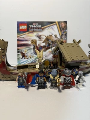 RETIRED LEGO Marvel Super Heroes: The Goat Boat (76208) COMPLETE w/ INSTRUCTIONS - Image 1 of 4