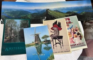 Lot 29 Misc Postcards, Foreign Countries , Cats,Tree Spirts, Etc - Picture 1 of 15