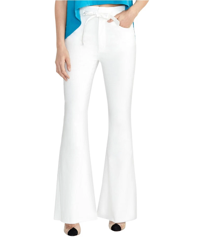 Женские расклешенные повседневные брюки Rachel Roy, белые, 26 - Изображение 1 из 1