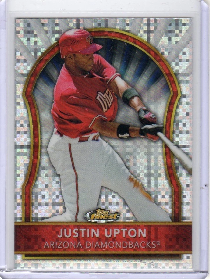 2011 TOPPS FINEST JUSTIN UPTON #46 134/299 - Image 1 of 1
