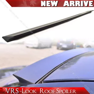 Fit For Acura TL 4th 4D Sedan V-LOOK REAR ROOF LIP SPOILER 2014 Unpainted - Foto 1 di 1