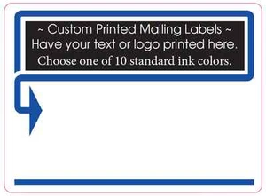 Etichette Spedizione Personalizzate, 2.000 Adesivi Mailing Stampati, 4" x 3" Business 1 Colore - Foto 1 di 5