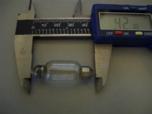 BMW  GERMAN ITALIAN USA AUTOMOTIVE 12V 15W CYLINDRICAL TAIL LIGHT BULB NOS   - Bild 1 von 4