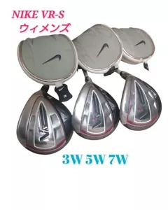 Ladies NIKE GOLF VRS 3W 5W 7W Fairway Wood 3pcs Set Flex-W FUBUKI With H/C F/S - Picture 1 of 8