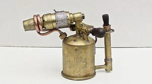 antike Lötlampe Ernst Hähnel nr.29, vintage blow lamp,lampe a souder,blow torch - Bild 1 von 12