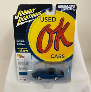Johnny Lightning Muscle Cars USA VER. B 1982 Chevy Corvette BLUE JLMC032 - Picture 1 of 3