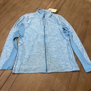 NWT Page & Tuttle Heather Colorblock Layering Jacket Womens Size Medium - Picture 1 of 11