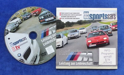 AutoBild SportsCars DVD 2008 Faszination BMW M Historie Modelle Motorsport M1 M3 - Bild 1 von 3