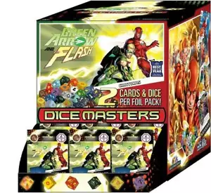 DC Dice Masters: Green Arrow and The Flash Booster Display da banco 90 carati - Foto 1 di 1