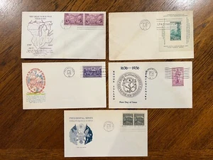 USPS 1930er Jahre Briefmarken Gütesiegel Hüllen (B3) - Bild 1 von 12
