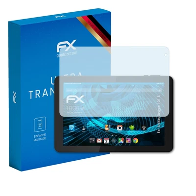 atFoliX 2x Displayschutzfolie für Archos Oxygen 101 S Schutzfolie klar Folie - Bild 1 von 4