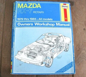 Haynes Automotive Repair Manual Mazda RX-7 Rotary 1979-1985 Softcover - Picture 1 of 11