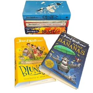 David Walliams Book Bundle Code Name Bananas Beast Buckingham Blunders H/B - Bild 1 von 13