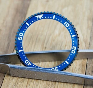 Bisel azul noche + inserto para reloj Seiko SKX007/9 SRPD 120 clics unidireccional - Imagen 1 de 15