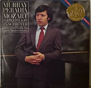 MOZART: 3 Konzerte/SCHROTER: Klavierkonzert-M1984LP DGTL PROMO PERAHIA/ENG CHAMB - Bild 1 von 1
