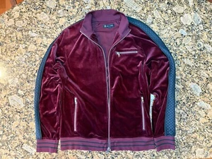 International Concepts Velvet Bomber Jacket, Size M - Picture 1 of 4