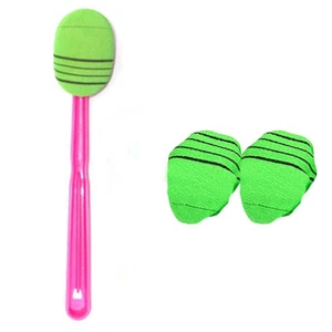 Self Body Back Scrub Italy Towel Wash Bath Brush (included 2pcs refill towel) - Picture 1 of 3